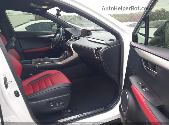 JTJSARBZ5L5012980 2020 LEXUS NX 300 White Widok wnętrza z przodu