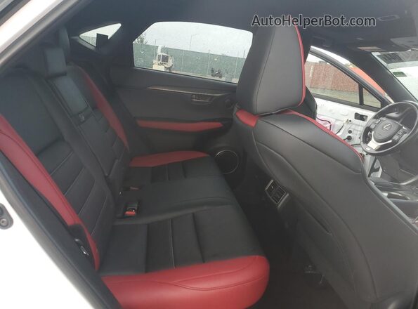 JTJSARBZ9M5022168 2021 LEXUS NX Белый Вид задней части салона