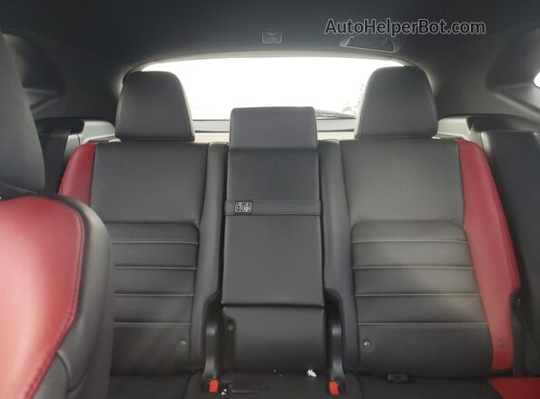 JTJSARBZ9M5022168 2021 LEXUS NX Белый Вид задних сидений