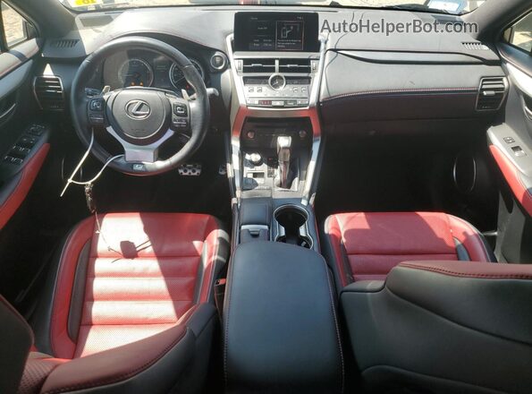 JTJSARDZ3M2245613 2021 LEXUS NX Silver Առջևի վահանակի տեսք