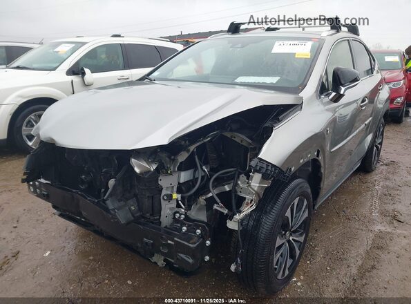JTJSARDZ9L5007620 2020 LEXUS NX 300 Gray Vista tres cuartos delantera izquierda