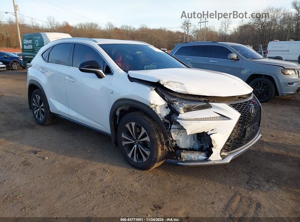 JTJSARDZXL5003897 2020 LEXUS NX 300 White Widok z przodu