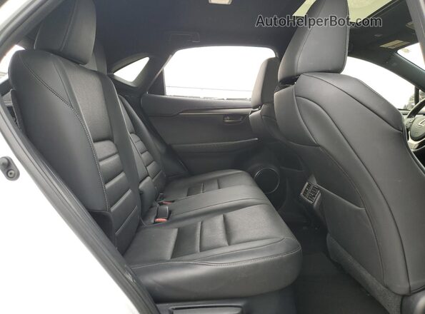 JTJSARDZXL5007111 2020 LEXUS NX White Widok wnętrza z tyłu