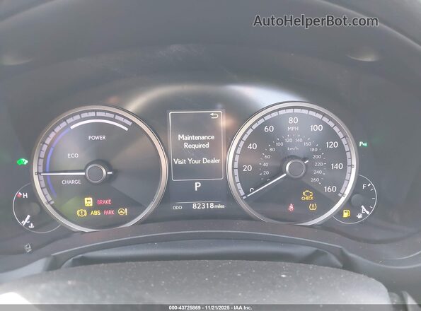 JTJSJRDZ7M5010498 2021 LEXUS NX 300H Белый Вид задних сидений