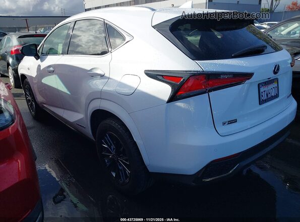 JTJSJRDZ7M5010498 2021 LEXUS NX 300H Белый Задняя левая четверть