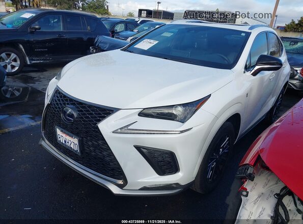 JTJSJRDZ7M5010498 2021 LEXUS NX 300H Белый Передняя левая четверть