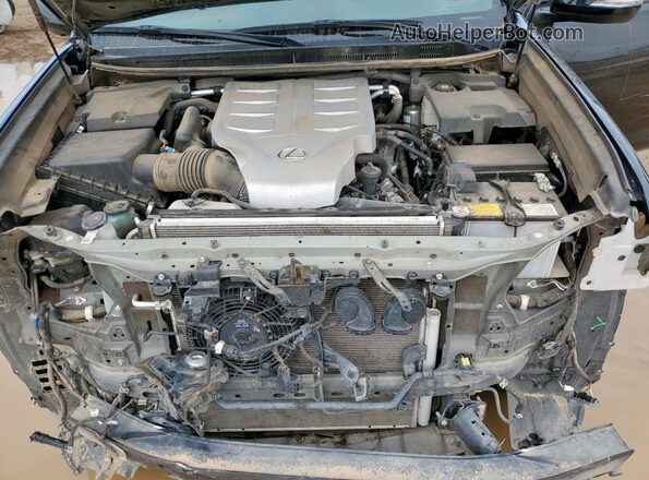 JTJSM7BX1P5339845 2023 LEXUS GX Черный Вид подкапотного пространства