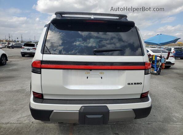 JTJTBCDX0R5030239 2024 LEXUS GX White Հետևի տեսք