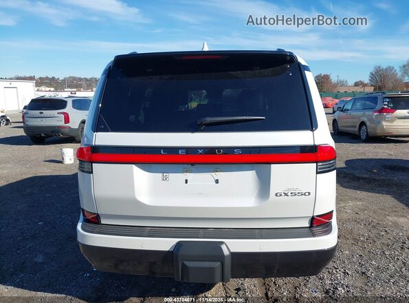 JTJTBCDX8S5036585 2025 LEXUS GX 550 White 