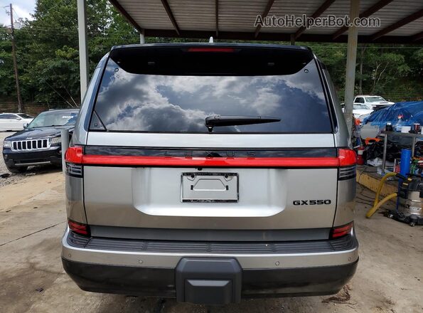 JTJVBCDX7R5014323 2024 LEXUS GX Silver Հետևի տեսք