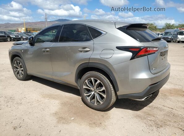 JTJYARBZ1G2028952 2016 LEXUS NX Silver Задня ліва чверть