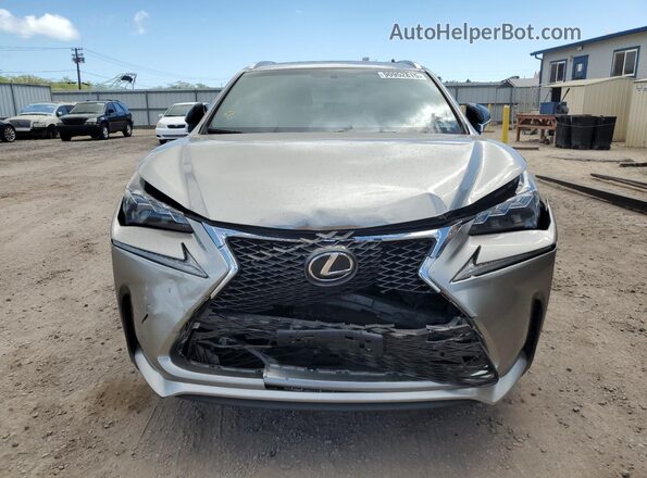 JTJYARBZ1G2028952 2016 LEXUS NX Silver Вид спереду