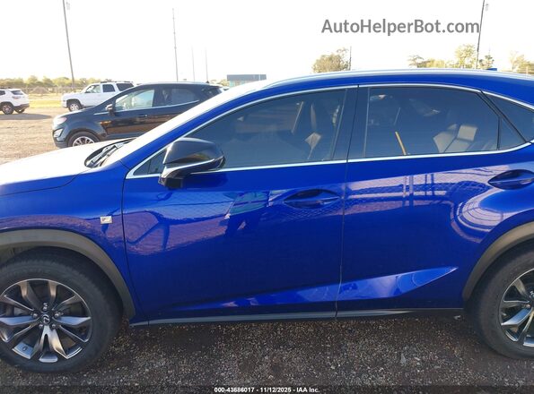JTJYARBZ1J2113779 2018 LEXUS NX 300 Blue Vista interior de 360 grados