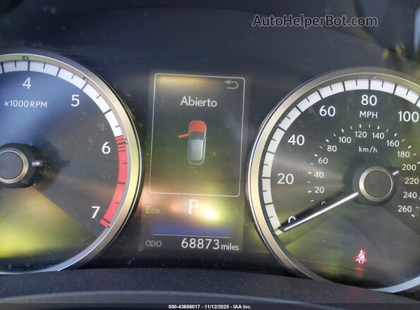 JTJYARBZ1J2113779 2018 LEXUS NX 300 Blue Vista de los asientos traseros