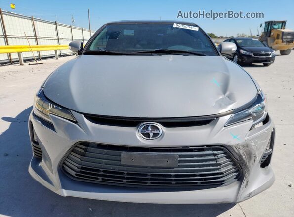 JTKJF5C76GJ025202 2016 TOYOTA SCION Gray Front view