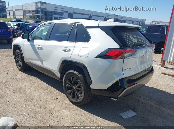 JTM16RFV4ND518879 2022 TOYOTA RAV4 HYBRID White 