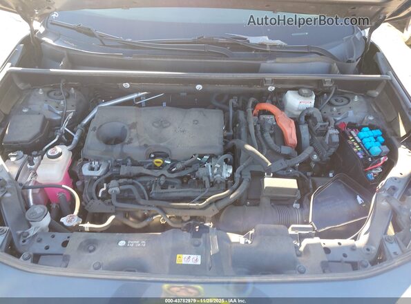 JTM16RFV6ND050251 2022 TOYOTA RAV4 HYBRID Gray Vista trasera