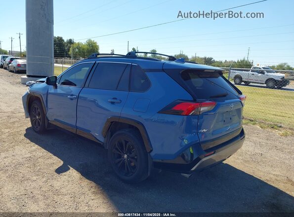 JTM16RFV7PD091796 2023 TOYOTA RAV4 HYBRID Blue Rear left