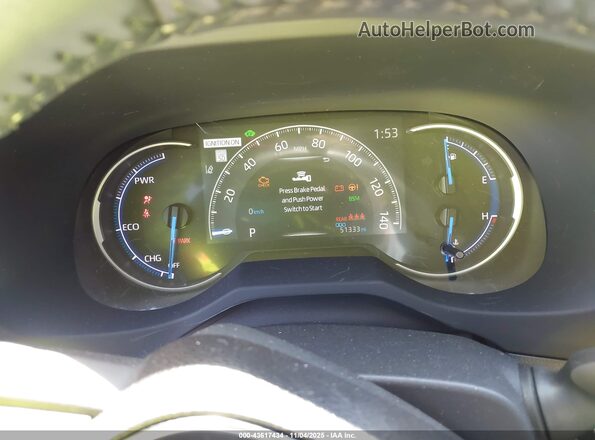 JTM16RFV7PD091796 2023 TOYOTA RAV4 HYBRID Blue Rear seats view