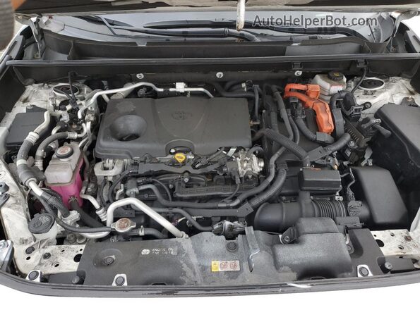 JTMAB3FV2ND105349 2022 TOYOTA RAV4 Белый Вид подкапотного пространства