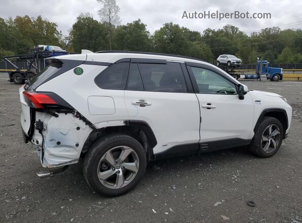 JTMAB3FV2ND105349 2022 TOYOTA RAV4 Белый Задняя правая четверть