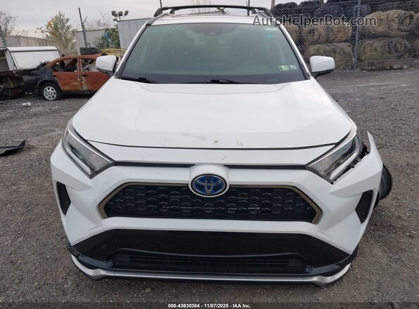 JTMAB3FV7MD050377 2021 TOYOTA RAV4 PRIME White ხელსაწყოთა პანელის ხედი