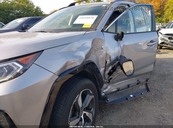 JTMAB3FV9MD021432 2021 TOYOTA RAV4 PRIME Silver Front view