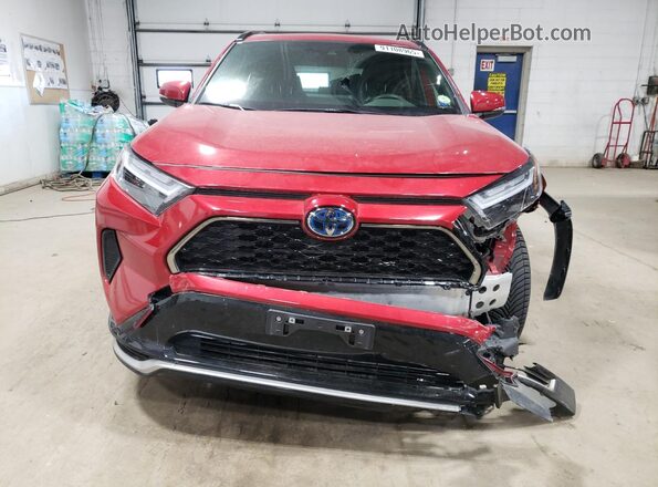 JTMAB3FV9ND085763 2022 TOYOTA RAV4 Red Front view