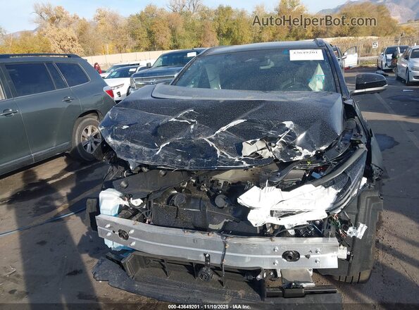 JTMABABA1SA103435 2025 SUBARU SOLTERRA Black Widok zestawu wskaźników
