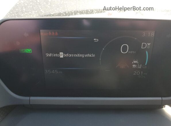 JTMABABA1SA104536 2025 SUBARU SOLTERRA White Սարքավորումների վահանակի տեսք