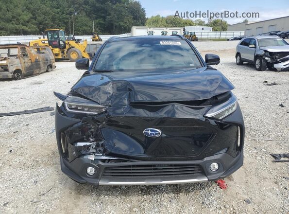 JTMABABA2PA017929 2023 SUBARU SOLTERRA Black Widok z przodu