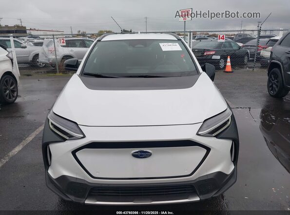 JTMABABA3RA057424 2024 SUBARU SOLTERRA White Vista del salpicadero