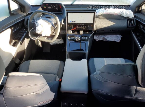 JTMABABA8SA105196 2025 SUBARU SOLTERRA Серый Вид панели приборов