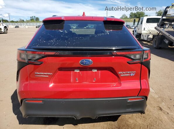 JTMABABAXRA057131 2024 SUBARU SOLTERRA Red 