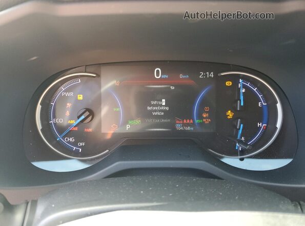 JTMB6RFV0PD080224 2023 TOYOTA LE Black Вид щитка приладів