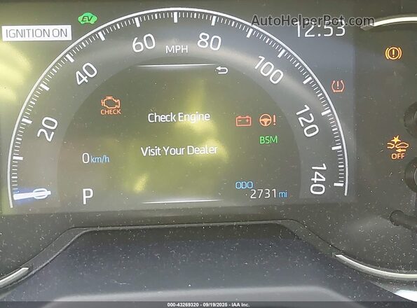 JTMB6RFV8SD155597 2025 TOYOTA LE Gray 