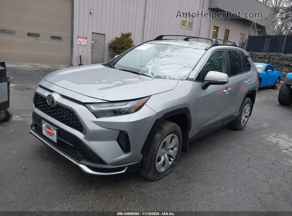 JTMCB3FV4SD274566 2025 TOYOTA RAV4 PLUG-IN HYBRID Silver წინა მარცხენა ხედი სამი მეოთხედიდან