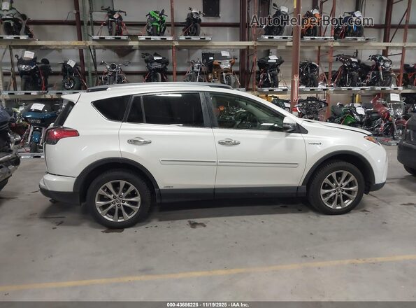 JTMDJREV2JD170846 2018 TOYOTA LIMITED White უკანა სალონის ხედი
