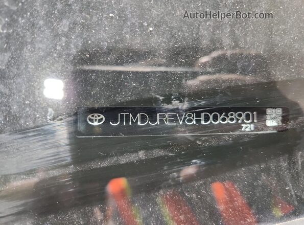 JTMDJREV8HD068901 2017 TOYOTA LIMITED Blue Панорамний вид салону 360°