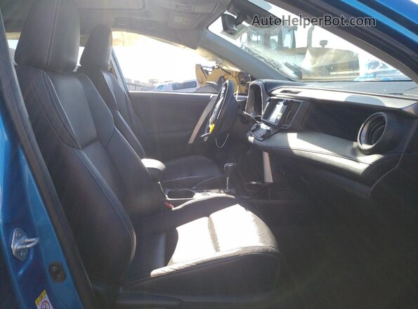 JTMDJREV8HD068901 2017 TOYOTA LIMITED Blue Вид салону спереду