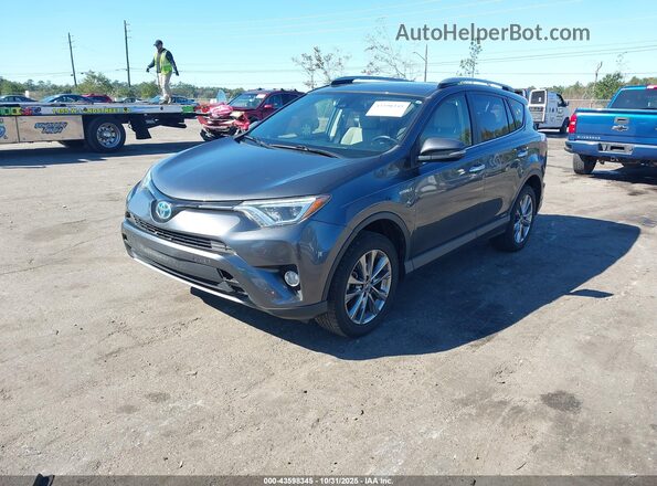 JTMDJREV9HD088820 2017 TOYOTA LIMITED Gray Vista tres cuartos delantera izquierda