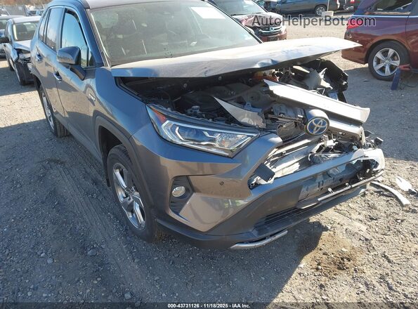 JTMDWRFVXLD053504 2020 TOYOTA LIMITED Gray Front view