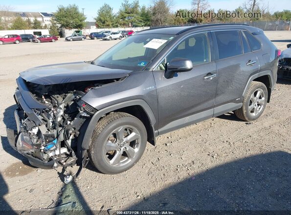 JTMDWRFVXLD053504 2020 TOYOTA LIMITED Gray Front left