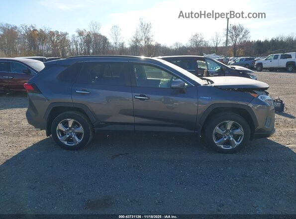 JTMDWRFVXLD053504 2020 TOYOTA LIMITED Gray Rear interior view