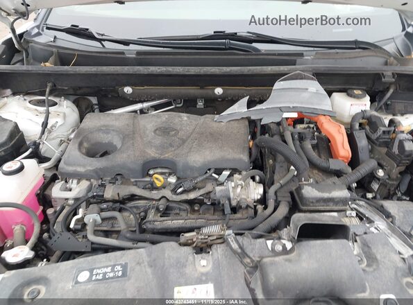 JTME6RFV0ND531341 2022 TOYOTA RAV4 HYBRID White Հետևի տեսք