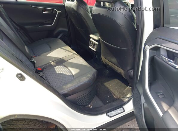JTME6RFV1NJ019363 2022 TOYOTA RAV4 HYBRID White Vista de la etiqueta del VIN