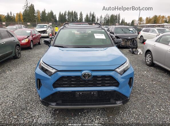 JTME6RFV2SJ065666 2025 TOYOTA RAV4 HYBRID Blue Vista del cuadro de instrumentos