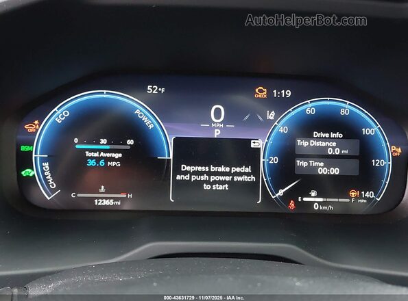 JTME6RFV2SJ065666 2025 TOYOTA RAV4 HYBRID Blue Vista de los asientos traseros