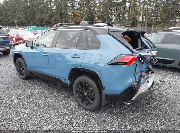 JTME6RFV2SJ065666 2025 TOYOTA RAV4 HYBRID Blue Trasero izquierdo