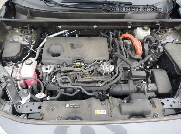 JTME6RFV3ND527963 2022 TOYOTA RAV4 Gray Vista del compartimento del motor